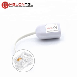 Divisor de módem VDSL <span class=keywords><strong>ADSL</strong></span> de puerto único RJ11, filtro Micro <span class=keywords><strong>ADSL</strong></span> Simple para piezas de telecomunicaciones, 1 unidad - Product Image 3