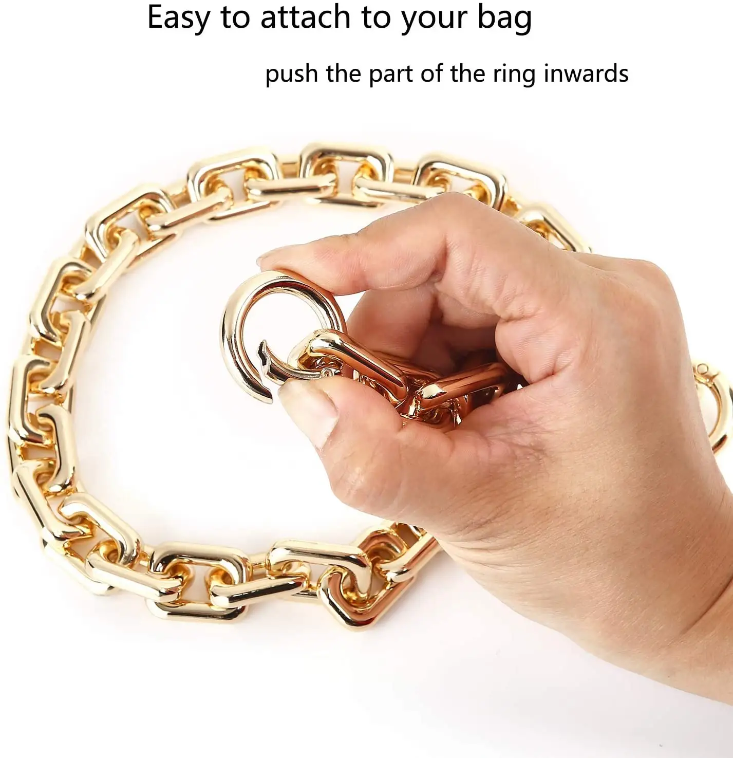 gold handbag chain