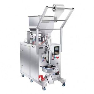 Machine d'emballage verticale automatique pour sachets de pâte, pour sauces piquantes, miel et dentifrice, avec pesage, remplissage et scellage - Product Image 1