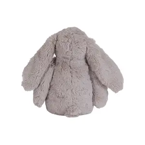 Brinquedos macios de pelúcia para bebês, brinquedo de coelho cinza, animal de pelúcia