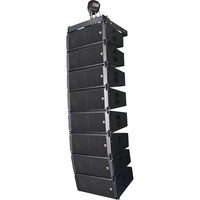 Altavoz Line Array para Exteriores LS3 de Alta Calidad con 3 Años de Garantía, 8 Ohmios, Pasivo, Impermeable, Carcasa de Madera, Serie KSL