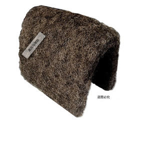 Cubrecolchón de Fieltro de Crin de Caballo, Firmeza Media, Transpirable, Diseño Rústico, Natural, Cómodo, Cálido en Invierno, Fresco en Verano - Product Image 1