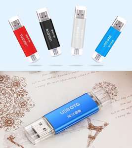 Custom logo OTG Usb <strong>Flash</strong> Drive 4G 8gb 16gb 64gb <strong>Flash</strong> Disk <strong>2</strong> in 1 for Phone Tablet Pendrive USB3.0 Pen Drive Promotional Gift - Product Image 4
