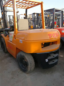 באיכות גבוהה <span class=keywords><strong>tcm</strong></span> 50 סולר מלגזה משמש 5 מלגזות טון להרמת משאיות להרים למכירה במכונות סין 5t 3t 4.5 komatsu - Product Image 3