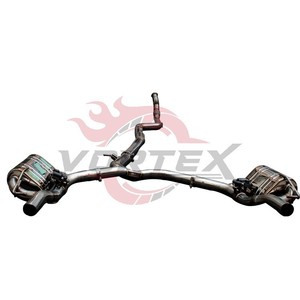 Vortex Dual Polished Tip Valved Muffler For Benz AMG GT50 GT53 3.0T 2019-2024 Stainless Full Catback Performance <b>Exhaust</b> - Product Image 2
