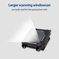 Módulo Lector de Alto Rendimiento EP8280-NFC para Control de Acceso, Kioscos y Máquinas Expendedoras, con Escáner de Códigos de Barras 1D/2D, QR, NFC y RFID