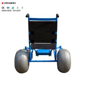 ソフトサンド用バルーンタイヤ付き全地形対応アダルトビーチ車椅子 - Product Image 4