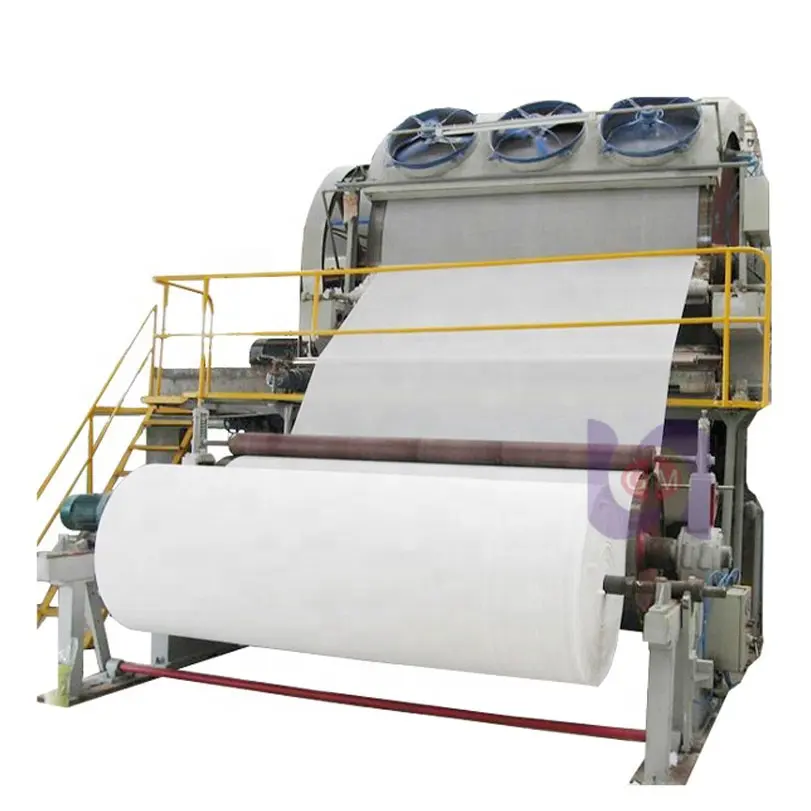Kleinschalige 2 Ton Per Dag Toiletpapier Maken Machine Prijs Met Overleg, Fabrieksontwerp, Installatie Service