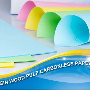 Papel Autocopiativo NCR de 48 g/m², Pulpa Virgen CF/CFB/CB, Papel Sin Carbón / Papel NCR - Product Image 1