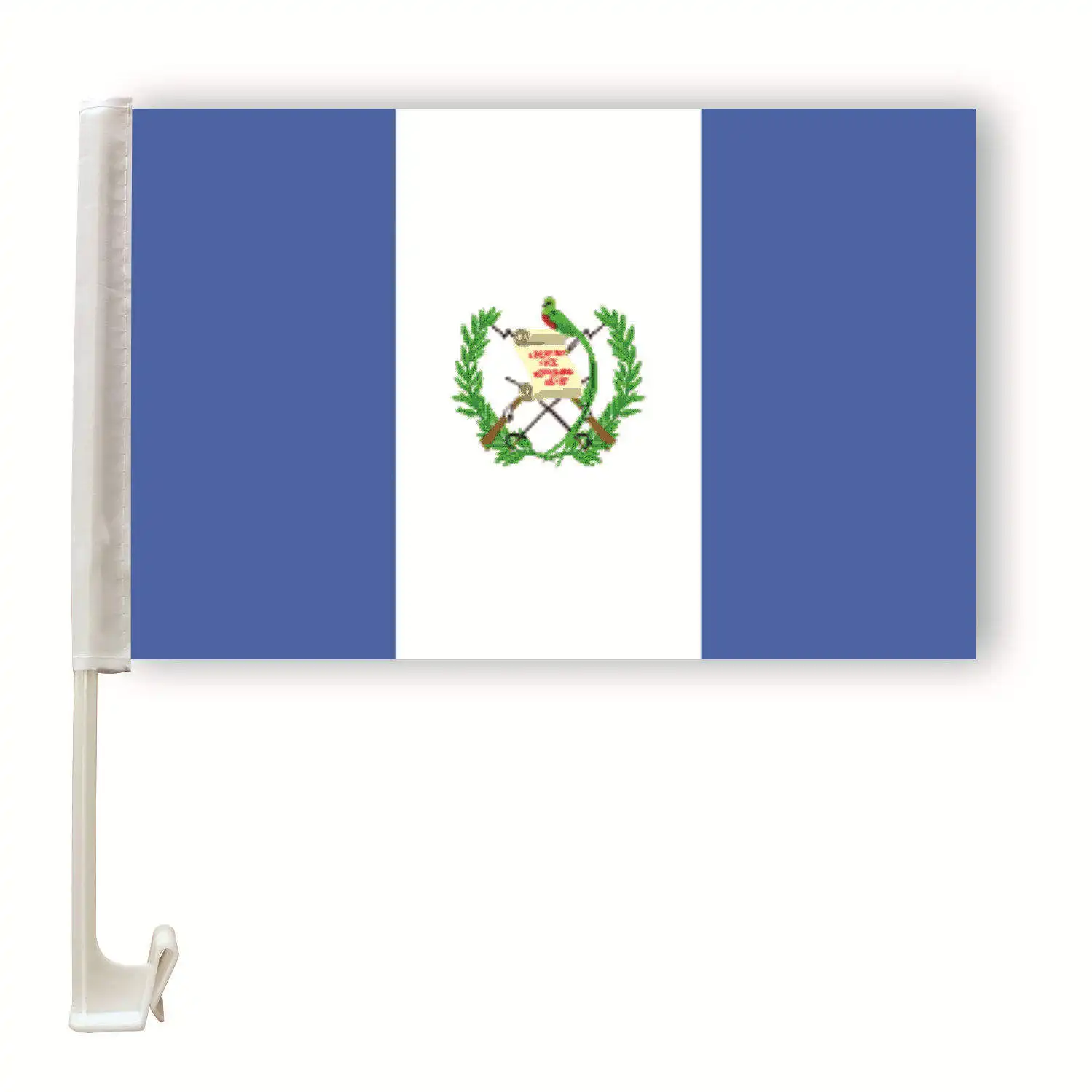 Grosir Pabrik 30*45CM bendera mobil Guatemalan bendera Parade jendela LOGO kustom untuk Pendidikan Asuransi Pertanian