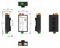 Sunfull SNMP1001-ARM : Convertisseur de Protocole Bacnet vers SNMP, Conversion Sécurisée du Protocole SNMP pour Bâtiments et Centres de Données