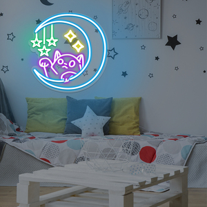 Luces Decorativas Personalizadas Multicolor con Control Remoto, Montables en Pared, Regalo para Bebés, Decoración para Fiestas en Casa, Empresas y Eventos - Product Image 4