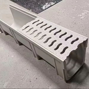 <span class=keywords><strong>Couvercle</strong></span> de gouttière en béton polymère d'acier et de fer de conception moderne pour les canaux de drainage routier et le trou d'homme de mur pour l'usage industriel - Product Image 1