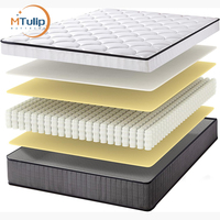 Vente en gros de lits jumeaux modernes Eupo top matelas magasins près de chez moi matelas en mousse à mémoire de forme à ressorts ensachés