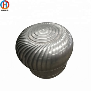Ventas calientes 600mm Acero inoxidable 304/201 Ventilador de escape de techo autodirigido Ventilador de ventilación impulsado por el viento - Product Image 2