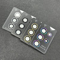 Protection d'objectif d'appareil photo en verre trempé HD transparent anti-rayures, dureté 9H, installation facile, pour Samsung Galaxy S26 Ultra S26 Plus