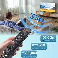 Mando a distancia Universal para TV inteligente LG, mando a distancia mágico Compatible con televisores LG, sin función de voz, sin puntero, AN-MR18BA