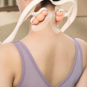 Baş Ağrısı Boyun Sertliği Giderici Yedek Toplu Döner Parça Derin Kas Boyun Vücut Masaj Çubuğu Rulo Ergonomik Tasarım - Product Image 4