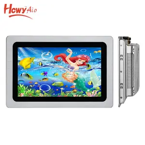 Open Frame Waterproof 17.3 inch 1080P Aluminum Alloy Shell Capacitor Android Computer All-In-One Industrial Tablet With RS232