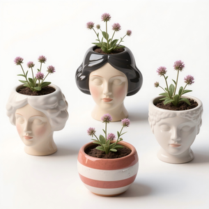 Jardinières autrichiennes personnalisées : céramique peinte à la main en 3D pour les stations alpines, les brasseries et l'aménagement paysager thématique - Product Image 1