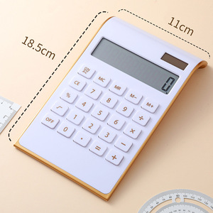 Calculadora Solar Ultrafina con Marco Dorado, Doble Alimentación, para Regalo, Estudiantes, Oficina, <span class=keywords><strong>Contabilidad</strong></span> <span class=keywords><strong>Financiera</strong></span> - Product Image 2