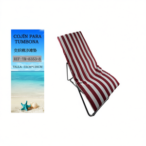 TUMBONA 55*120*8CM-8 Tapis de plage en coton tressé avec éponge, tapis et coussinets pour animaux de compagnie - Product Image 2