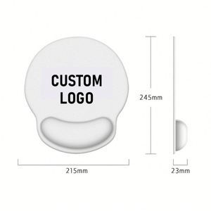 Custom Colorful Comfortable <b>Computer</b> <b>Mouse</b> Pad Non-Slip Ergonomic Silicone <b>Mouse</b> Pad With Wrist Rest Support <b>for</b> Office Home - Product Image 1