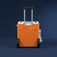 Détartrage laser 500W pour la maintenance des coques de navires, des pétroliers, des pipelines et des équipements lourds dans le secteur de la construction navale et de l'industrie pétrolière offshore.