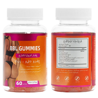 OEM ODM Maca BBL Gummies Bonbons de marque privée pour la poitrine et l'élargissement des hanches Produit de beauté Efficacité pour les femmes