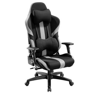 Trực tiếp nhà sản xuất trắng 3D tay vịn Chaise de văn phòng OneX chơi game ghế PU da chơi game ghế silla trò chơi ghế với tựa đầu