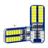 Auto 12V LED Kennzeichen Keil Seite Innen kuppel LED-Lampe W5w T10 24smd Park Lese lampe