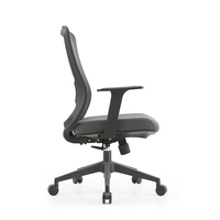 Offre Spéciale en ligne chaise pivotante prix noir mi-dossier chaise de bureau en maille chaise de bureau d'ordinateur