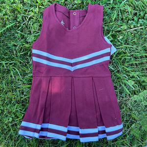 Uniforme <span class=keywords><strong>de</strong></span> Animadora para Niñas, Vestido <span class=keywords><strong>de</strong></span> Animadora para Niños Pequeños, <span class=keywords><strong>Disfraz</strong></span> <span class=keywords><strong>de</strong></span> Actuación para Niñas, Vestido Plisado sin Mangas - Product Image 5