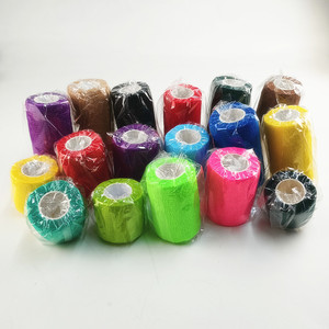 Perban Elastis Non-Woven 2 Inci, Perekat Sendiri, Pita Grip Sepak Bola, Pita Olahraga Atletik, Vet Wrap - Product Image 2