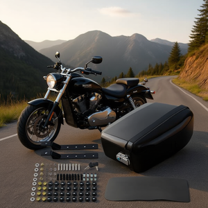 Sacoches rigides pour moto Suzuki Kawasaki Victory, coffre latéral, bagages en plastique, neuf - Product Image 2