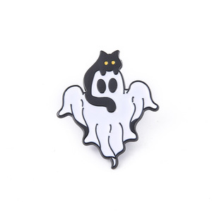 Badge Métallique Gravé avec Logo de la Série Combo Halloween Horreur (Pomme de Terre, Citrouille, Fantôme) <span class=keywords><strong>pour</strong></span> Vente Flash Transfrontalière - Product Image 1