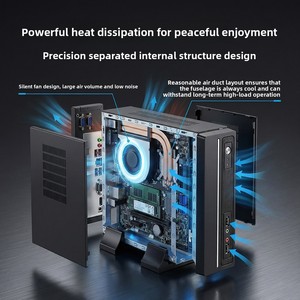Terminal en la Nube para el Hogar y la Oficina, Mini PC con CPU I3/i5/i7 <span class=keywords><strong>12700</strong></span>, 8G/16G de RAM, SSD de 512GB, Windows <span class=keywords><strong>7</strong></span>/10, PC Portátil en Caja - Product Image 4