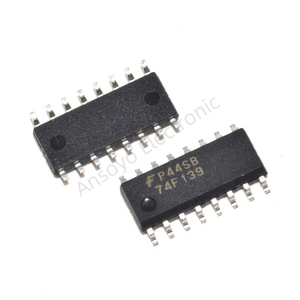 ANSOYO 74F139SCX 74F139 16-SOIC Circuitos Integrados Lógicos IC Chips Componentes Electrónicos Decodificador Desmultiplexor - Product Image 2
