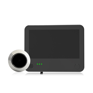 4.3 inch hiển thị lổ nhìn trộm máy ảnh với công nghệ bằng sáng chế lò vi sóng Radar con người phát hiện 2K FHD Hidden Door Viewer đa chức năng - Product Image 1