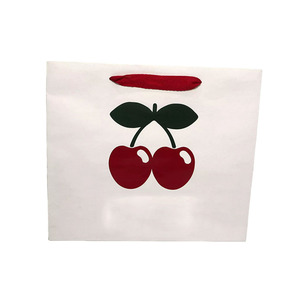 Sacs cadeaux en papier de Noël de luxe avec poignée, sac en papier avec logo - Product Image 2