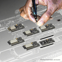 Papan Pengembangan ESP32 dengan Antarmuka Tipe-C dan Pemasangan Permukaan untuk WiFi Smart Home IoT dan Pin Pengelasan IEEE 802.11ax