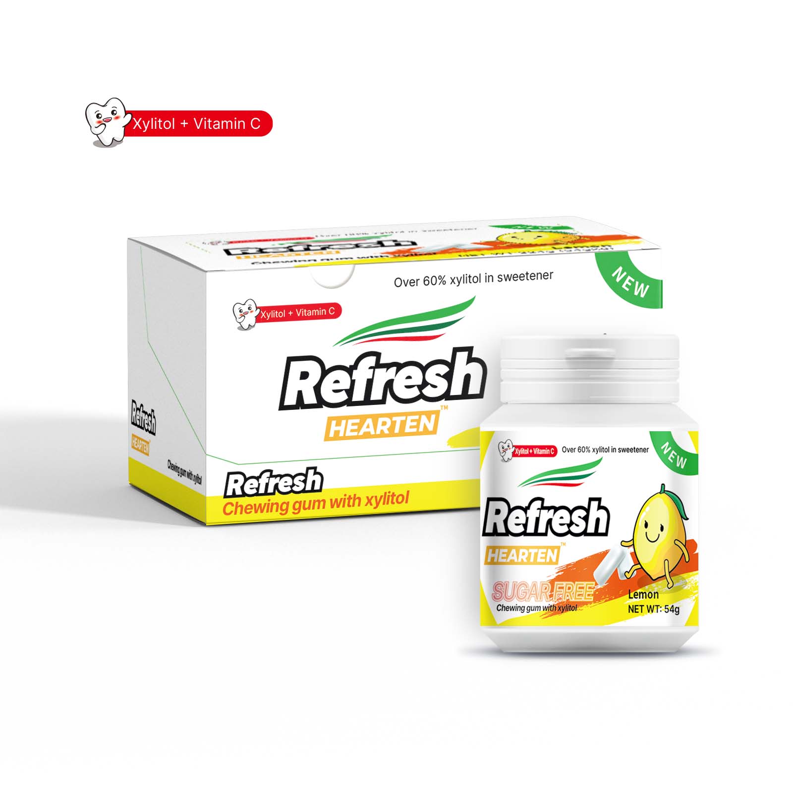 Хертен без сахара фруктовые ароматы ксилит жевательная резинка