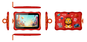 Nhà Máy Bán Buôn 7 Inch HD Android Kid Tablet <span class=keywords><strong>PC</strong></span> New MTK Bộ Vi Xử Lý Bộ Nhớ Wifi Cảm Ứng Điện Dung Phía Trước Giáo Dục Cổ - Product Image 5