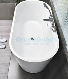 Nuovo Design 1400 x700mm <span class=keywords><strong>vasca</strong></span> <span class=keywords><strong>da</strong></span> <span class=keywords><strong>bagno</strong></span> Soaker con bordo Super sottile <span class=keywords><strong>vasca</strong></span> <span class=keywords><strong>da</strong></span> <span class=keywords><strong>bagno</strong></span> Freestanding bianca <span class=keywords><strong>per</strong></span> adulti - Product Image 6