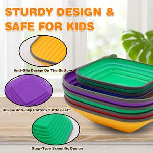 Pierres d'équilibre pour enfants, blocs d'équilibre empilables, jouets sensoriels pour l'autisme, ensemble de 9 pièces pour enfants, pierres à sauter, pierres d'équilibre pour tout-petits - Product Image 5