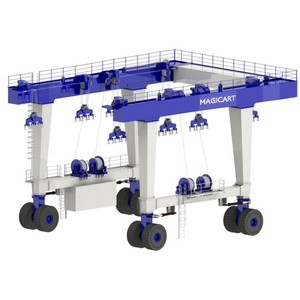 رافعة متنقلة مطاطية العجلات مناسبة لمختلف أحجام السفن، رافعة جسرية للقوارب في أحواض السفن مع نظام تحكم PLC - Product Image 6