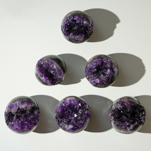 Bán buôn khoáng chất tự nhiên thạch anh tím cụm tinh thể thạch anh cụm geode tinh thể chữa bệnh đá Lớn Thạch Anh cụm để bán - Product Image 5