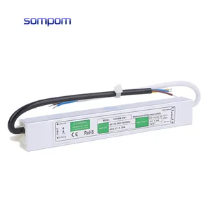 OEM ODM SMPS 12V 3A 36W LED Driver IP67 Waterproof Switching Power Supplier 12V With 24 Months Warranty