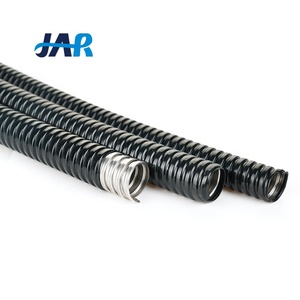 <span class=keywords><strong>Tubo</strong></span> de Protección de Cableado de Acero Inoxidable Recubierto de <span class=keywords><strong>PVC</strong></span>, Conducto <span class=keywords><strong>Flexible</strong></span> de Metal Corrugado, Tuberías Eléctricas Flexibles - Product Image 1