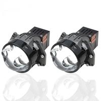 Personnalisation Lentille de phare projecteur Bi LED H4 de 3 pouces, condenseur à 3 lampes, 6000K, 10000 lumens, 80W, haute luminosité, mise à niveau halogène